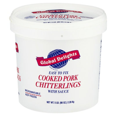 Moo & Oink Pork Chitterlings, 5 lb