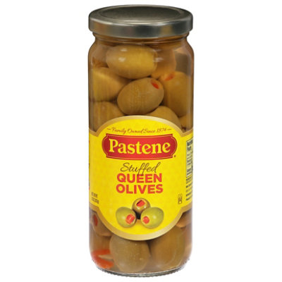 Pastene Olives Queen Stuffed - 10 OZ - Image 3