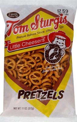 Tom Sturgis Little Cheesers Pretzels - 11 OZ - Image 2