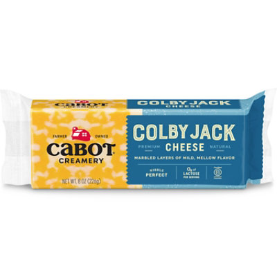 Cabot Creamery Bar Colby Jack Cheddar Cheese - 8 Oz - Image 1