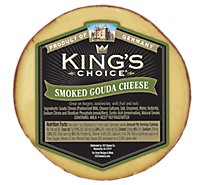 Kings Choice Smoked Gouda - 0.50 LB