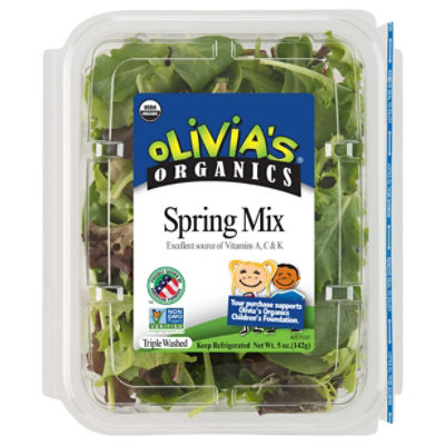 Olivias Organic Spring Mix - 5 OZ - Image 2