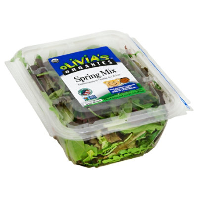 Olivias Organic Spring Mix - 5 OZ - Image 1