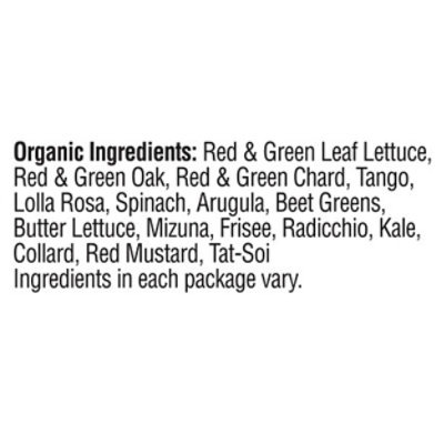 Olivias Organic Spring Mix - 5 OZ - Image 4
