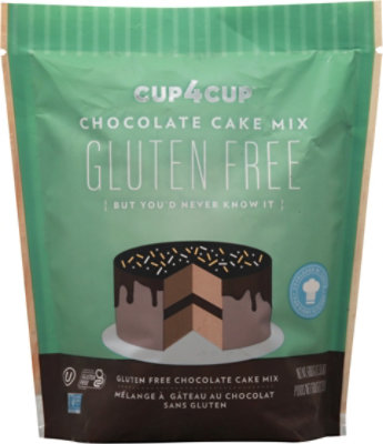 Cup 4 Cup Mix Cake Chocolate - 16.5 OZ - Image 2