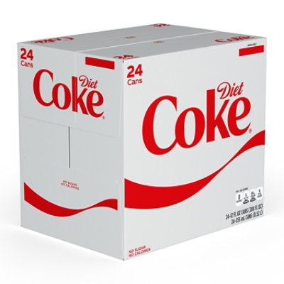 Coca Cola Diet Can 24ct - 24-12 FZ - Image 1