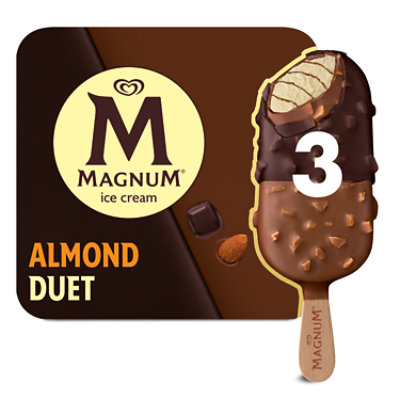 Magnum Almond Duet Ice Cream Bars 8 62 Oz Shaws