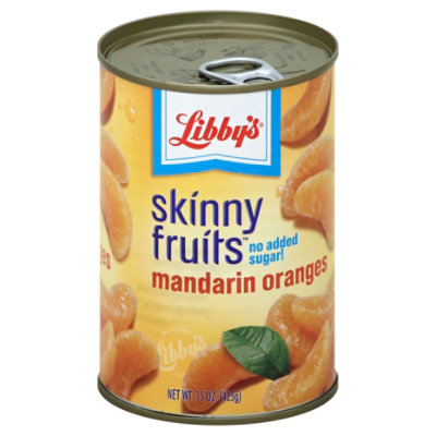 Libby's Skinny Fruit Mandarin Oranges In Can - 15 Oz - Image 1