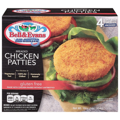 Bell & Evans Breaded Chicken Patties - 12 OZ - Image 2