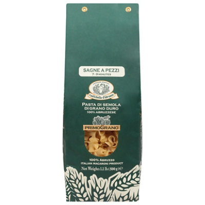 Rustichella D Abruzzo Pasta Sagne Al Pezze - 17.6 Oz