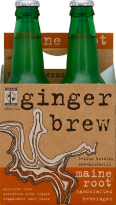 Maine Root Ginger Brew Soda - 4-12 FZ - Image 2