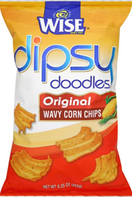 Wise Dipsy Doodles Reg Corn Chip  Bag - 9.25 OZ - Image 2