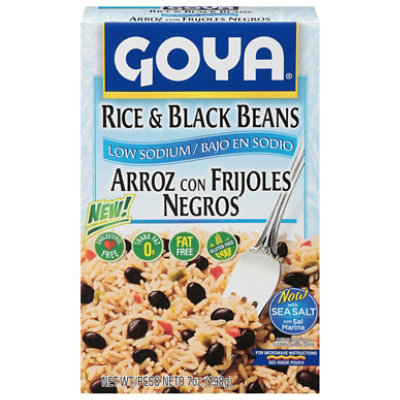 Goya Low Sodium Rice & Black Beans - 7 OZ - Image 3