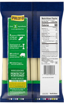 Polly O Natural Cheese-string 2% - 20 OZ - Image 6