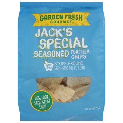 Garden Fresh Gourmet Jacks Special Seasoned Tortilla Chips - 14 OZ