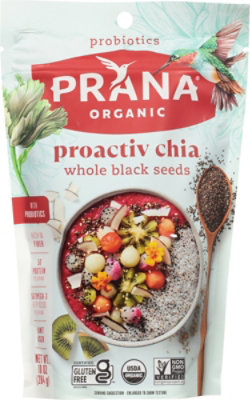 Prana Chia Whole Black - 10 OZ - Image 2