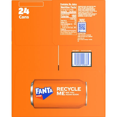 Fanta Orange Soda Cans - 24-12FZ - Image 4