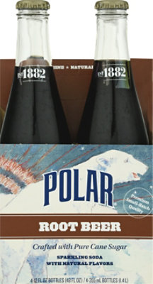 Polar Soda Root Beer - 4-11.5 FZ - Image 2