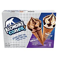 Klondike Ice Cream Cone Classic Vanilla Chocolate - 8 Count - Image 3