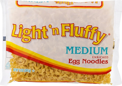 Lt Fluf Med Noodles - 12 OZ - Image 1