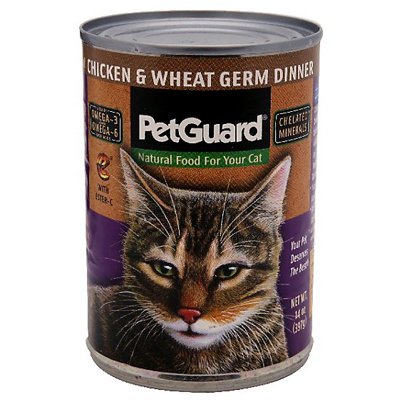 Petguard Cat Chkn N Wht Germ - 14 OZ