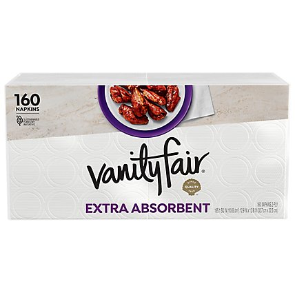 Vanity Fair Extra Absorbent Everyday Napkin  - 160 Count - Image 2