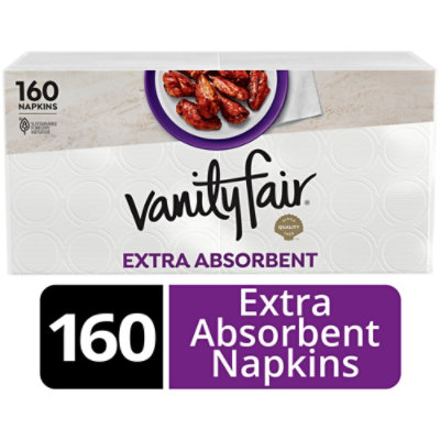 Vanity Fair Extra Absorbent Everyday Napkin  - 160 Count