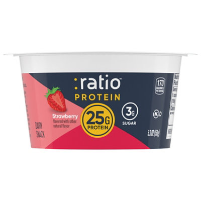 Ratio Protein Strawberry Dairy Snack - 5.3 OZ - Image 1