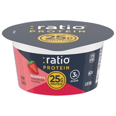 Ratio Protein Strawberry Dairy Snack - 5.3 OZ
