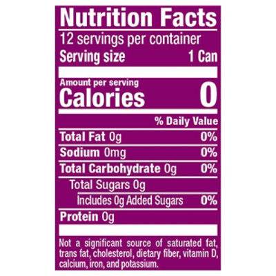Canada Dry Triple Berry Sparkling Seltzer Water In Can - 12-12 Fl. Oz. - Image 3