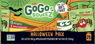 Go Go Squeez Fruit Snack -variety Pack Halloween - EA - Image 2