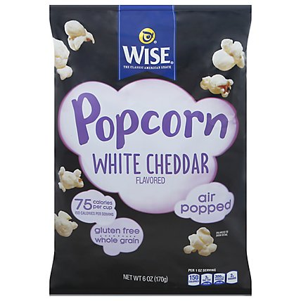 Wise White Cheddar Popcorn - 6 OZ - Image 3