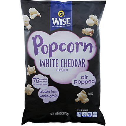 Wise White Cheddar Popcorn - 6 OZ - Image 2