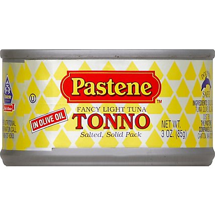 Pastene Tuna In Olive Oil - 3 OZ - Image 2