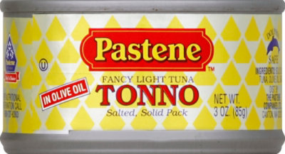 Pastene Tuna In Olive Oil - 3 OZ - Image 2