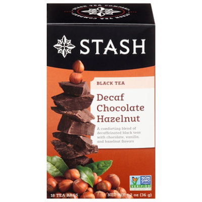 Stash Chocolate Hazelnut Decaffeinated Tea - 18 CT - Image 3