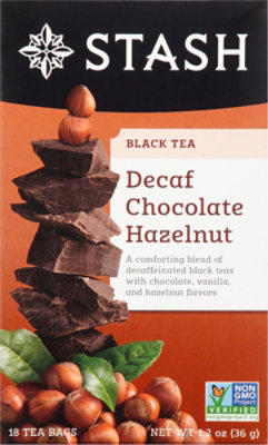 Stash Chocolate Hazelnut Decaffeinated Tea - 18 CT - Image 2