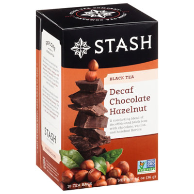 Stash Chocolate Hazelnut Decaffeinated Tea - 18 CT - Image 1