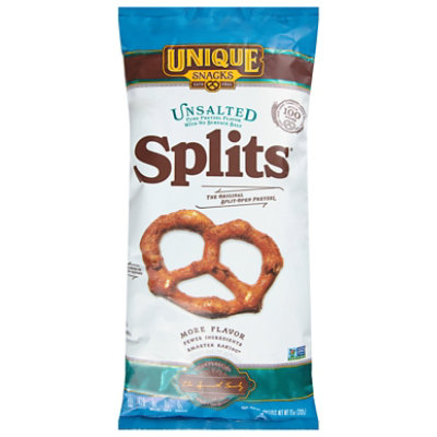 Unique Unsalted Pretzel Splits - 11 OZ - Image 3