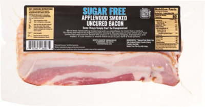 North Country Smokehouse Fruitwood Smoked Sugar Free Bacon - 12 Oz - Image 6