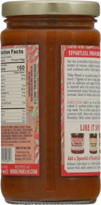 Brooklyn Delhi Simmer Sauce Tikka Masala - 12 OZ - Image 6