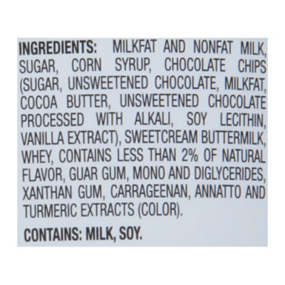 Friendly's Rich and Creamy Chocolate Chip Ice Cream Tub - 1.5 Quart - Image 4