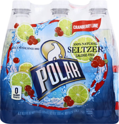 Polar Seltzer Cranberry Lime - 6-16.9 FZ - Image 2