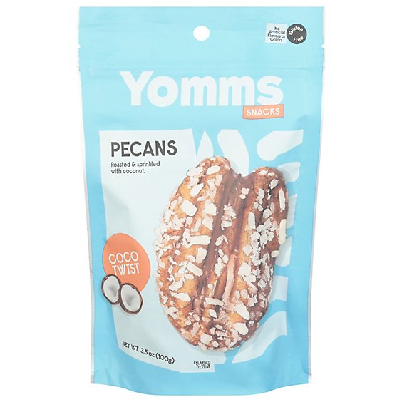 Yomms Nuts Pecan Coco Twist - 3.5 OZ