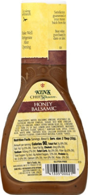 Kens Chefs Reserve Honey Balsamic Salad Dressing 9 Oz - 8 FZ - Image 6