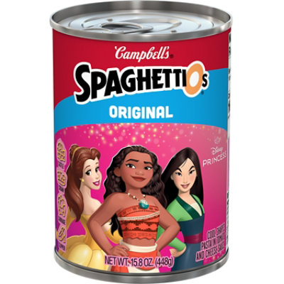 Campbell's SpaghettiOs Original Disney Princess Cool Shapes Canned Pasta - 15.8 Oz - Image 1