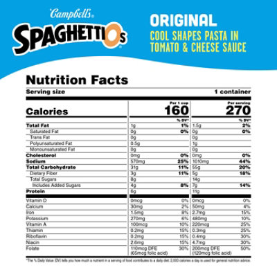 Campbell's SpaghettiOs Original Disney Princess Cool Shapes Canned Pasta - 15.8 Oz - Image 3