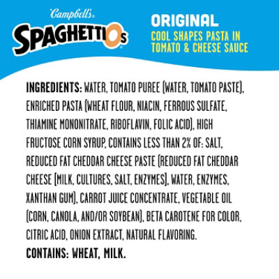 Campbell's SpaghettiOs Original Disney Princess Cool Shapes Canned Pasta - 15.8 Oz - Image 5