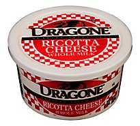 Dragone Whole Milk Ricotta Cheese 15 Oz - 15 OZ