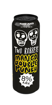 Two Robbers Orange Mango Hard Seltzer In Cans - 19.2 FZ - Image 1